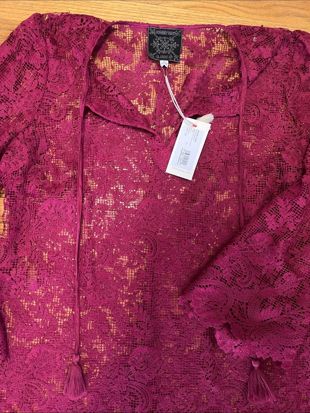 Johnny Was Harper Lace Tunic new medium - Picture 7 of 7